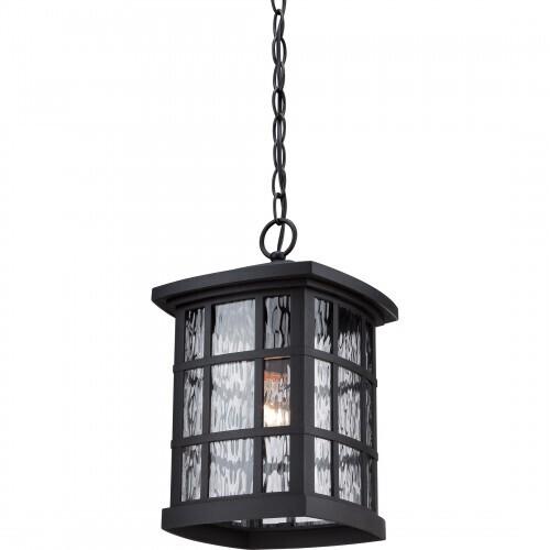 Quoizel SNN1909K Stonington Outdoor hanging mystic black Outdoor Lantern