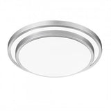 Quoizel IVG1614BRA Irving Flushmount led brushed aluminum Semi-Flush Mount