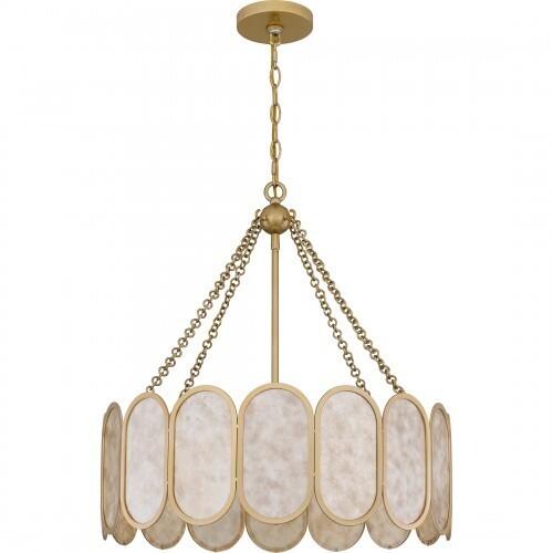 Quoizel QP6170LG Quoizel Pendant Pendant 4 lights light gold Pendant