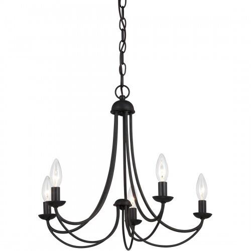 Quoizel MRN5005IB Mirren Chandelier imperial bronze 5lt Chandelier