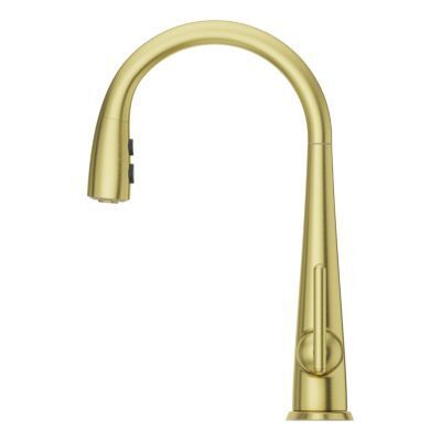 Pfister Brushed Gold 1-handle Pull-down Kitchen Faucet