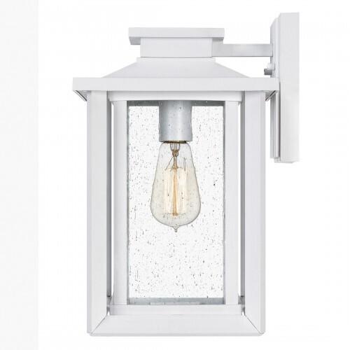 Quoizel WKF8409W Wakefield Outdoor wall 1 light white lustre Outdoor