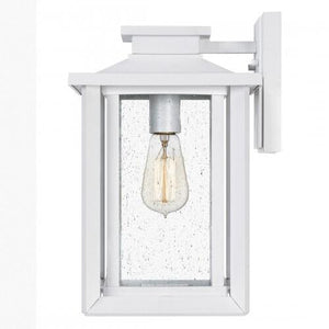 Quoizel WKF8409W Wakefield Outdoor wall 1 light white lustre Outdoor