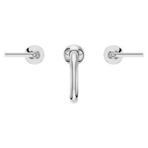Pfister Polished Chrome 2-handle 8" Widespread Bathroom Faucet LG49-TNT3C