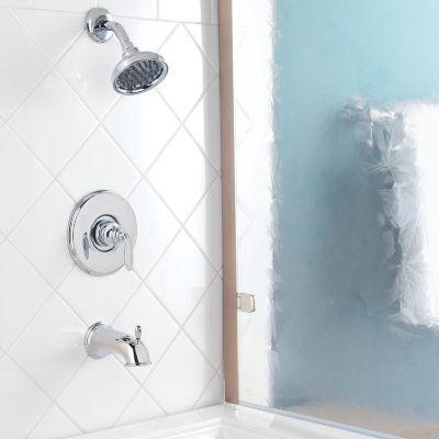 Pfister Polished Chrome Avalon 1-handle Tub & Shower, Trim Only LG89-8CBC