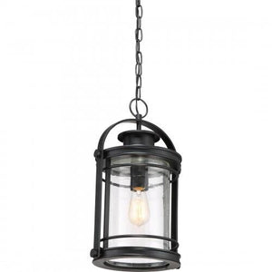 Quoizel BKR1510K Booker Mini pendant 1 light mystic black Mini Pendant
