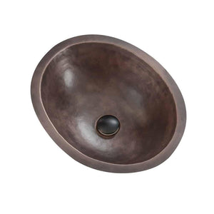 LENOVA CB-126 Undermount Single Bowl 19-1/4 x 15-1/2 6 UNDERMOUNT BATHROOM SINK Bathroom,Bathroom Sinks,Undermount Sinks, Lenova Copper Bathroom sinks