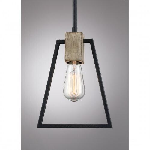 Quoizel BRT1507GK Brockton Mini pendant grey ash Mini Pendant
