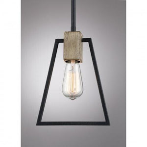 Quoizel BRT1507GK Brockton Mini pendant grey ash Mini Pendant