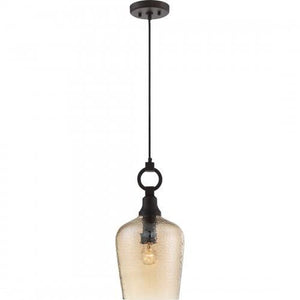 Quoizel CKKD1509WT Kendrick Mini pendant wstrn brnz  9"d Mini Pendant