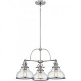 Quoizel GRTS5103BN Grant Dinette 3 light brushed nickel Chandelier