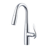 Gerber D150612BS Selene Single Handle Pull-down Prep Faucet - Satin Black