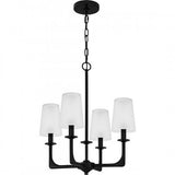 Quoizel HOG5018K Hough Chandelier 4 lights mystic black Chandelier