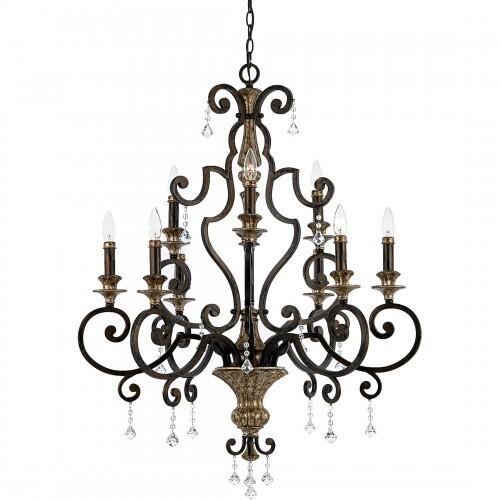 Quoizel MQ5009HL Marquette Chandelier heirloom 9l Chandelier