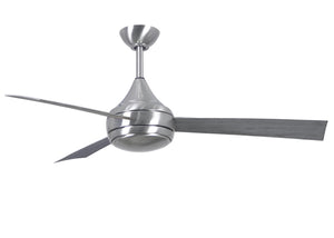 Matthews Fan DA-BS-BW Donaire wet location 3-Blade paddle fan constructed of 316 Marine Grade Stainless Steel