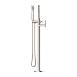 Gerber D300558BNT Brushed Nickel Contemporary Floor Mount Tub Filler Trim Kit With HA...