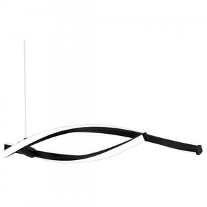 Quoizel PCNPT138MBK Newport Linear chandelier led light matte black Island Light