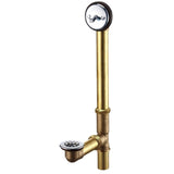 Gerber G0041213 Chrome Maxwell Se Trip Lever Drain for Roman Tub
