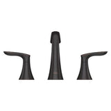 Weller 2-Handle 8 in. Widespread Bathroom Faucet in Tuscan Bronze