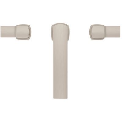 Pfister Brushed Nickel Deckard 3-hole Roman Tub, Trim Only RT6-5DAK
