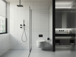 Metro White 4" x 16" Glossy Porcelain Floor and Wall Tile