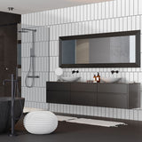Metro White 4" x 16" Glossy Porcelain Floor and Wall Tile
