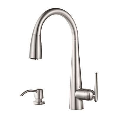 Pfister Stainless Steel Lita Pull-down Kitchen Faucet