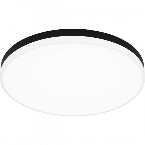 Quoizel WLN1620MBKW Weldin Flush mount led matte black white Flush Mount