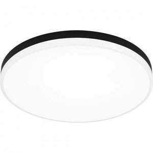 Quoizel WLN1620MBKW Weldin Flush mount led matte black white Flush Mount