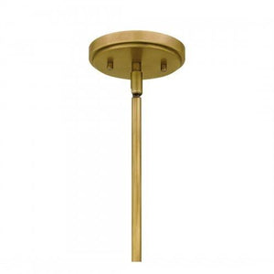 Quoizel WBS1512WS Webster Mini pendant 1 light weathered brass Mini Pendant