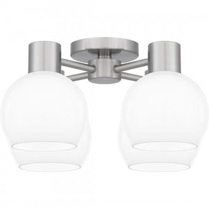 Quoizel QSF6199BN Quoizel Semi-Flush Mount Semi flush 4 lights brushed nickel Semi-Flush Mount