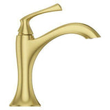 Rhen Single Control 4" Centerset Lavatory Faucet in Brushed Gold
