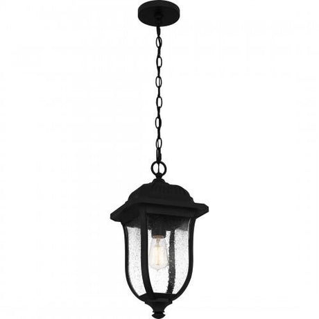 Quoizel MUL1909MBK Mulberry Outdoor hanging 1 light matte black Outdoor Lantern