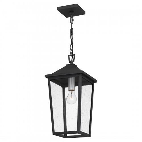 Quoizel STNL1509MB Stoneleigh Mini pendant 1 light mottled black Mini Pendant