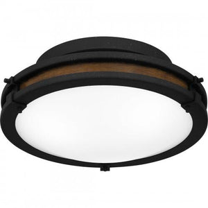 Quoizel QFL5610NI Quoizel Flush Mount Flush mount 3 lights natural iron