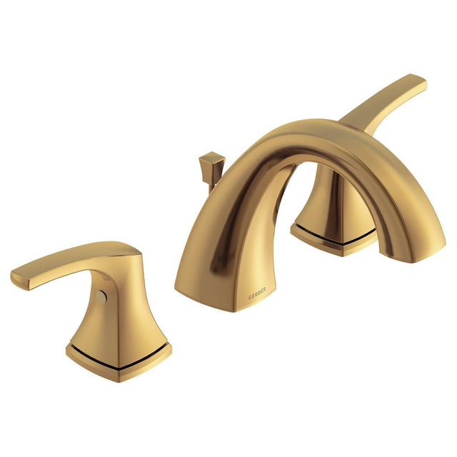 Gerber D304118BB Brushed Bronze Vaughn Two Handle Widespread Faucet