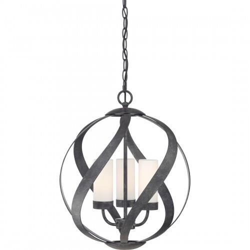 Quoizel BMS2816OK Blacksmith Pendant 3 lights old black Pendant