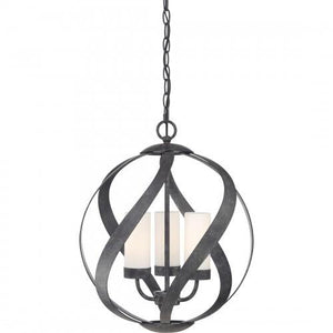 Quoizel BMS2816OK Blacksmith Pendant 3 lights old black Pendant
