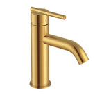 Gerber D225458BS Parma Single Handle Bathroom Faucet With Metal Touch Down Drain ...
