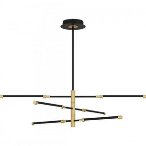 Quoizel PCAZA340MBK Azalea Island led light matte black Island Light