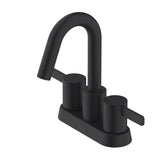 Gerber D301130BN Brushed Nickel Amalfi Two Handle Centerset Lavatory Faucet