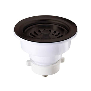 A-ss-13 / Sink Strainer Pvc for Kitchen W/ Dark Coffee Finish - 4-1...
