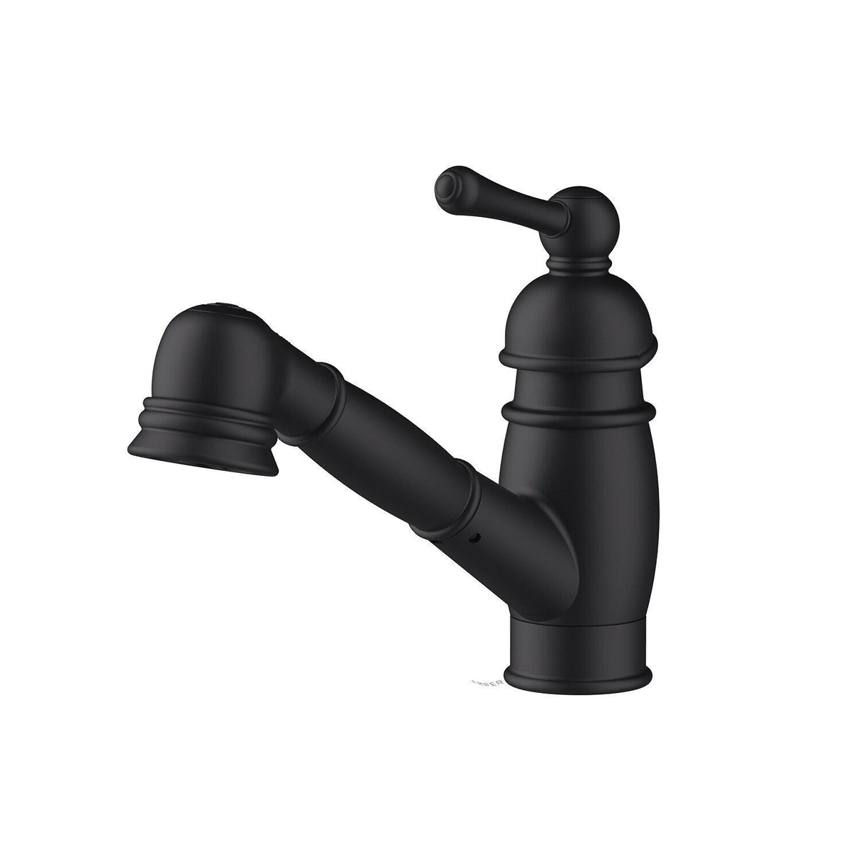 Gerber D457614BS Satin Black Opulence Single Handle Pull-out Kitchen Faucet