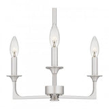 Quoizel PRC5016BN Prescott Chandelier 3 lights brushed nickel Chandelier