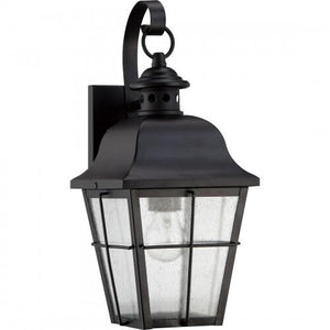 Quoizel MHE8406K Millhouse Outdoor wall mystic blck Outdoor Lantern