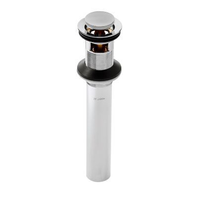 Pfister Polished Chrome Push and Seal All Metal Drain 972-101A