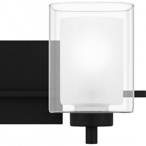Quoizel KLT8902MBK Kolt Bath 2 lights matte black. Bath Light