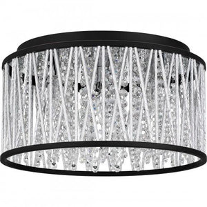 Quoizel PCCET1616MBK Celeste Flush mount 5 lights matte black. Flush Mount