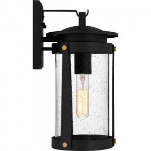 Quoizel CLI8407EK Clifton Outdoor wall 1 light earth black Outdoor Lantern
