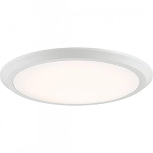 Quoizel VRG1620W Verge Flush mount 20"d white Flush Mount